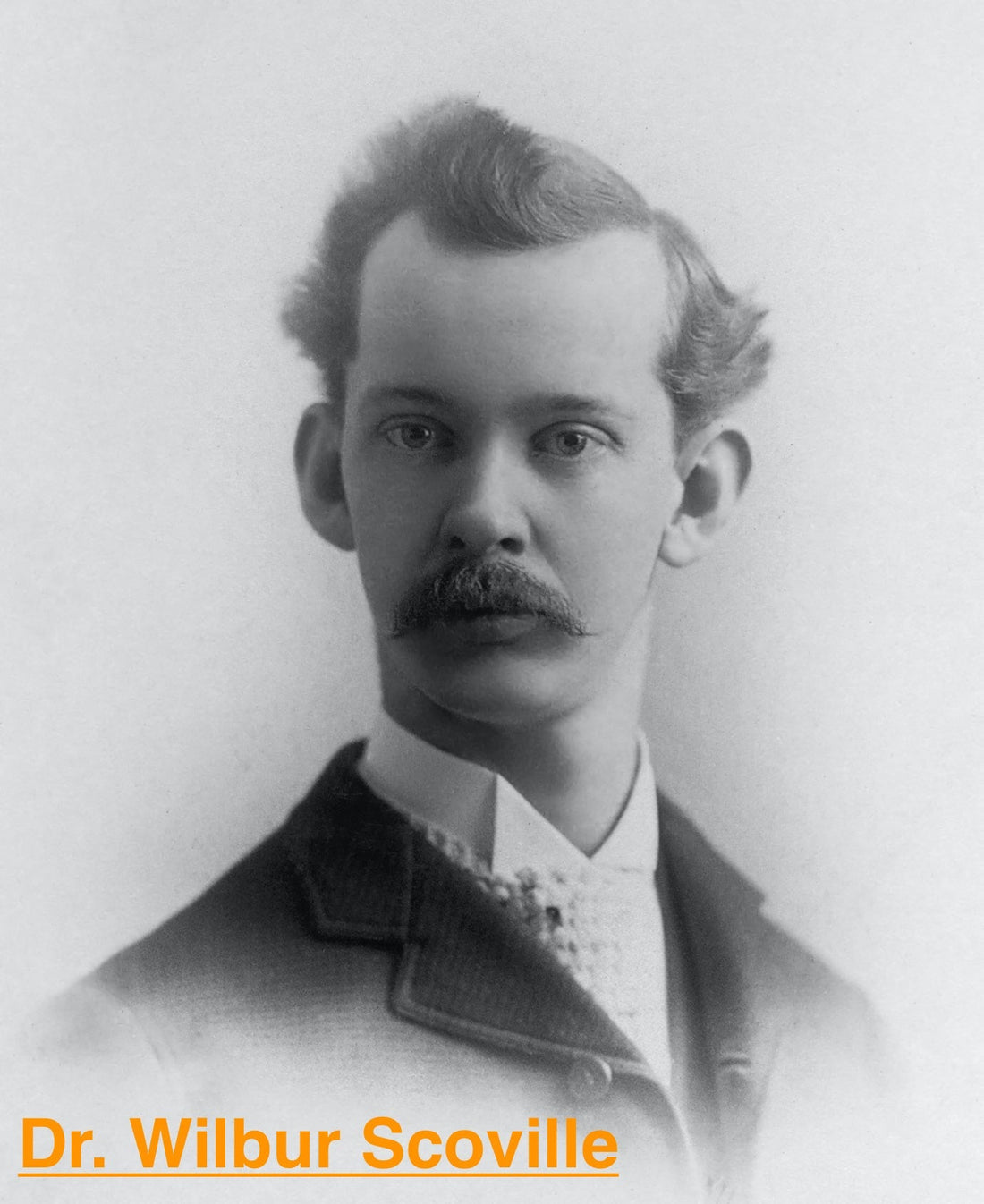 Dr. Wilbur Scoville who discovered Scoville Heat Units (SHU) and the original method of measuring which is subjective